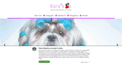 Desktop Screenshot of karos-salon.de